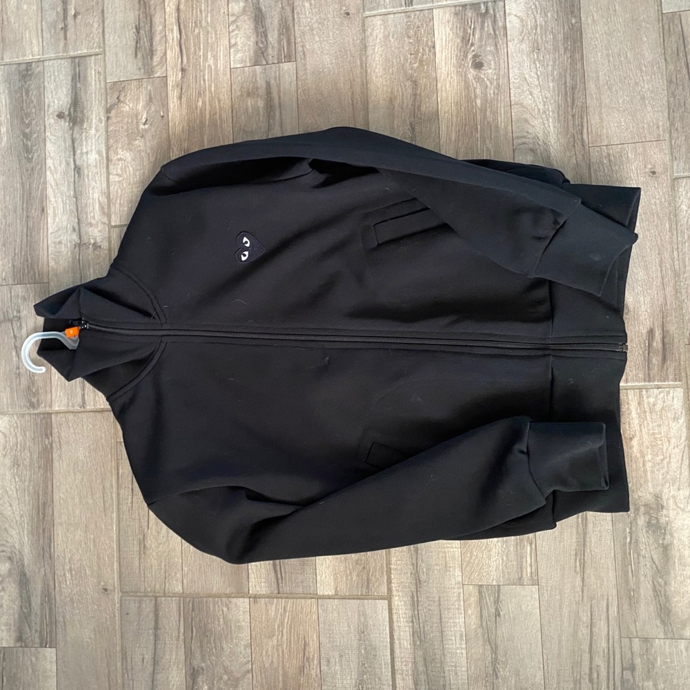 Play comme des garçons zip up jacket